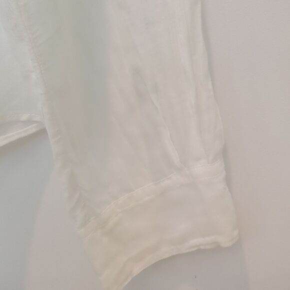 Giada Forte white cotton blouse - Picture 8 of 9